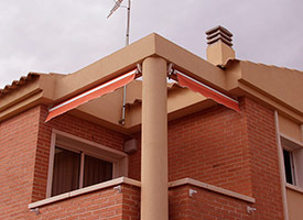 Instalación de Toldo Vertical Stor/Telón en Loranca, Fuenlabrada.